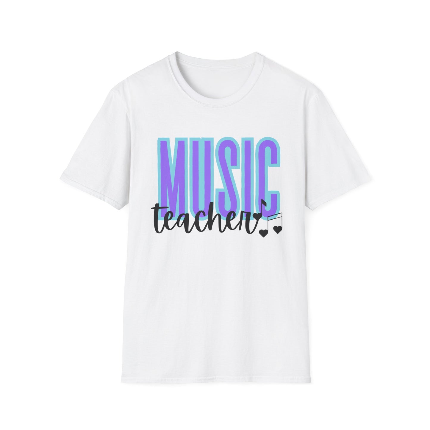 Music Teacher with Notes