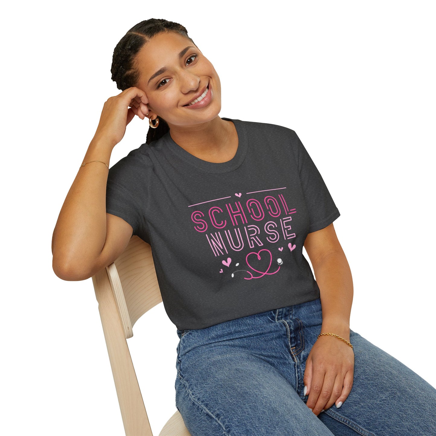 School Nurse with Hearts