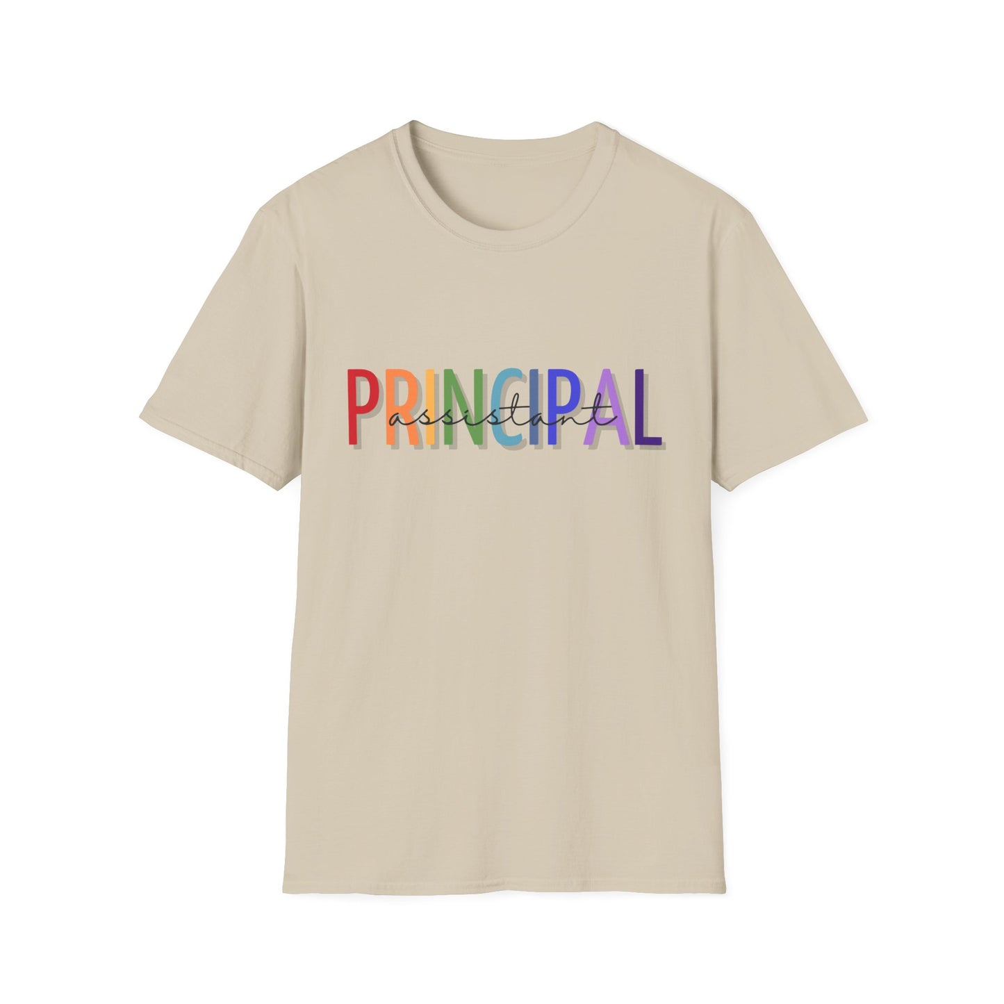 Assistant Principal - Colorful Lettering