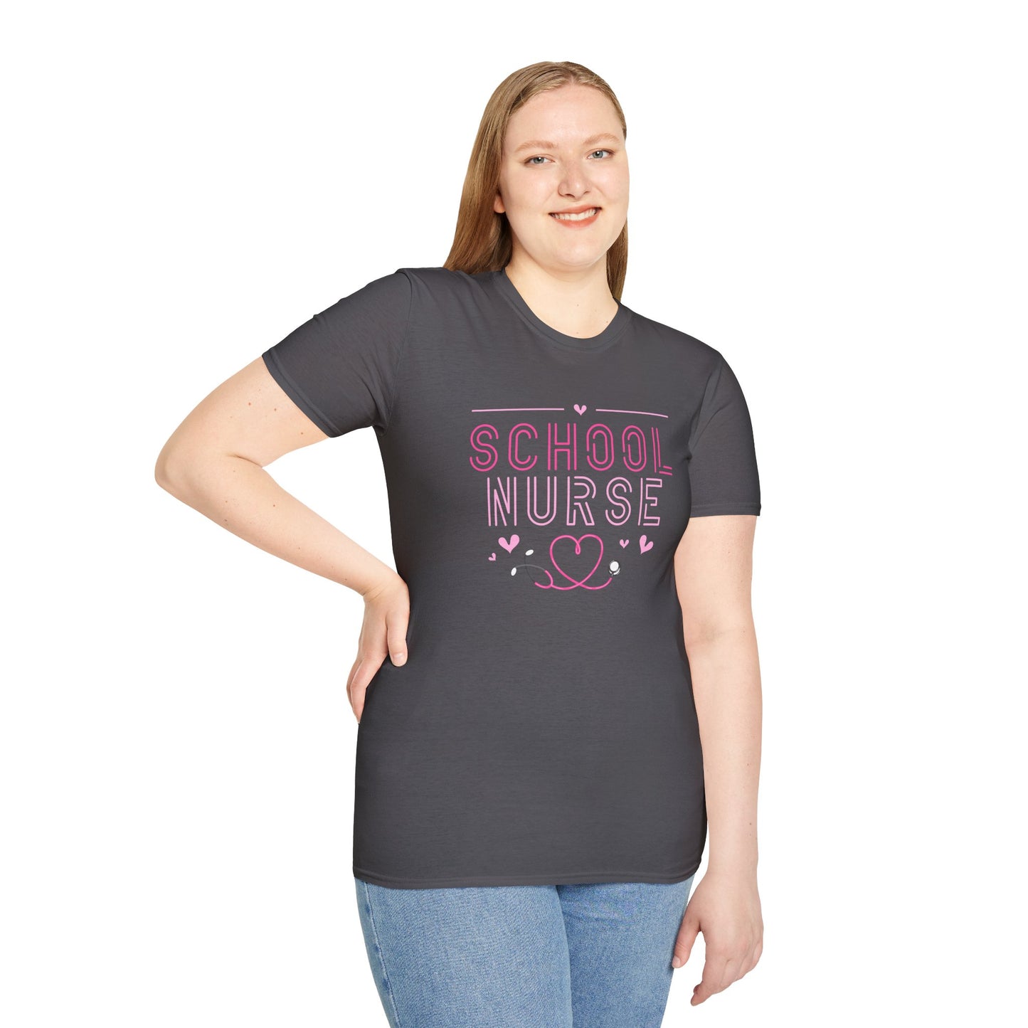 School Nurse with Hearts