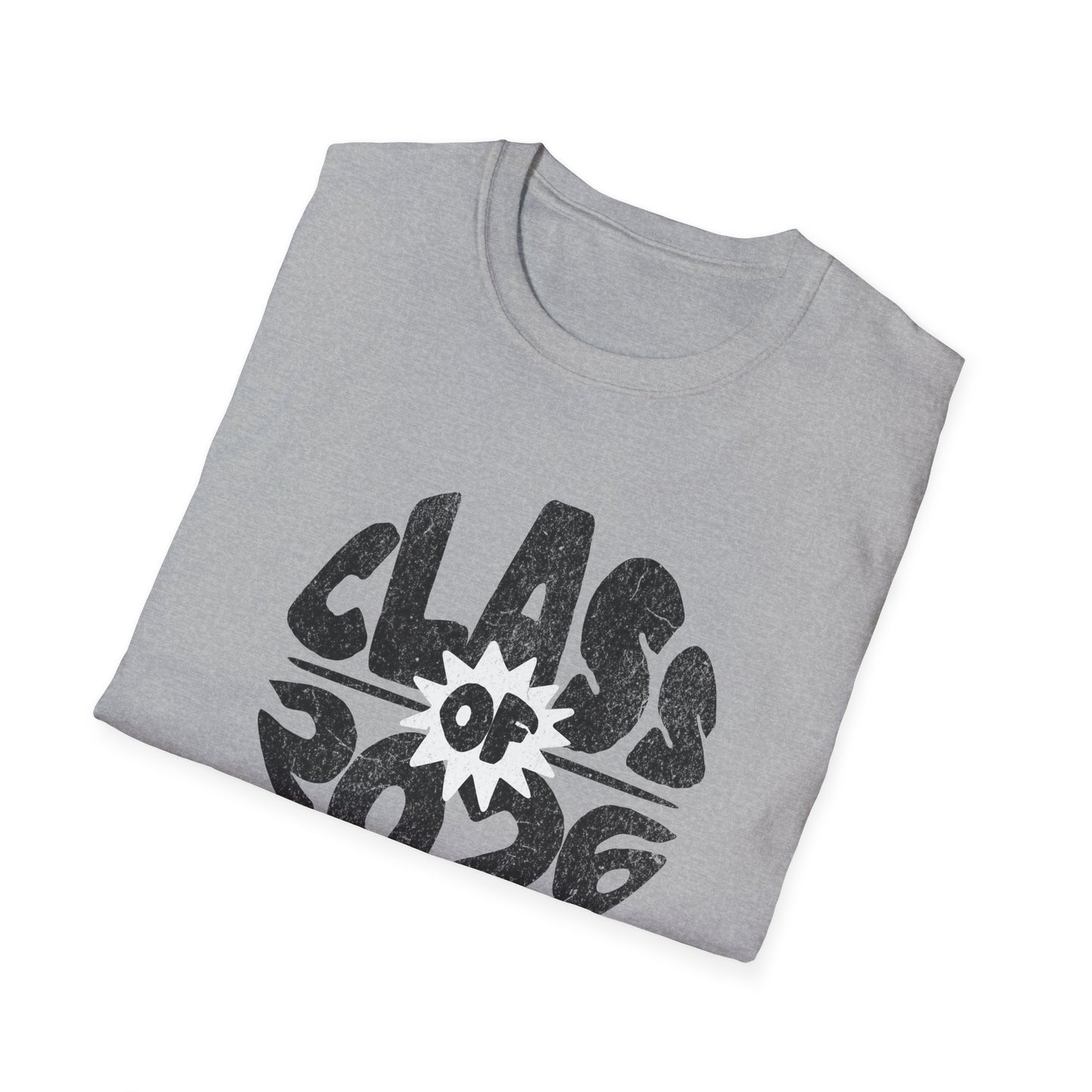 Large Black & White Circle Class of 2026
