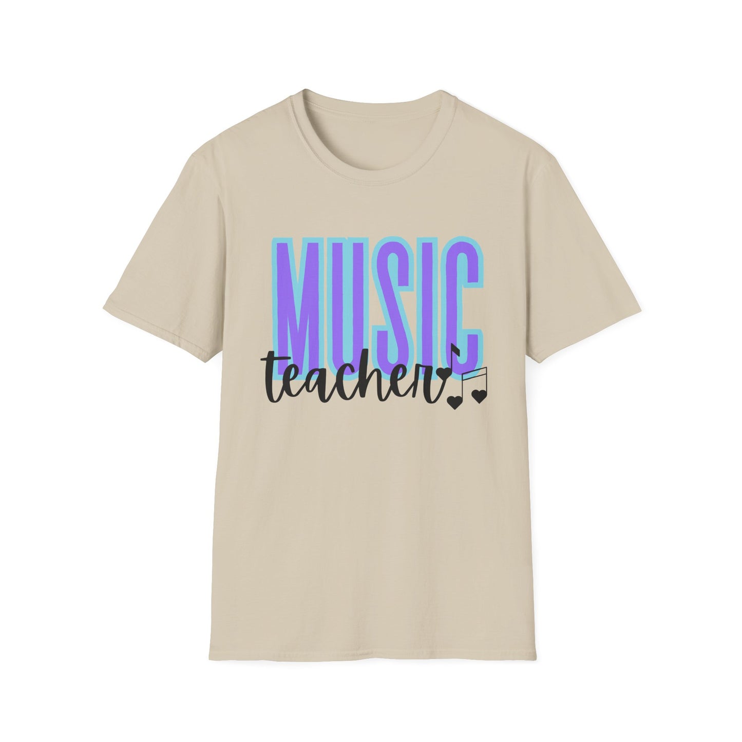 Music Teacher with Notes