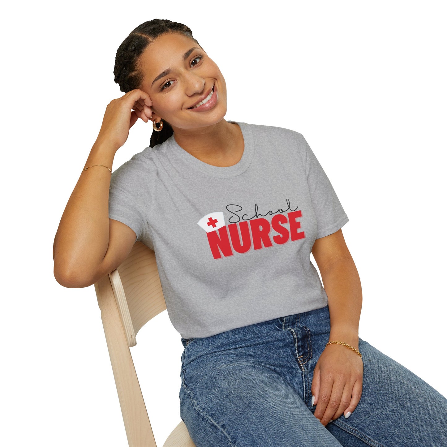 School Nurse with Nurse Hat