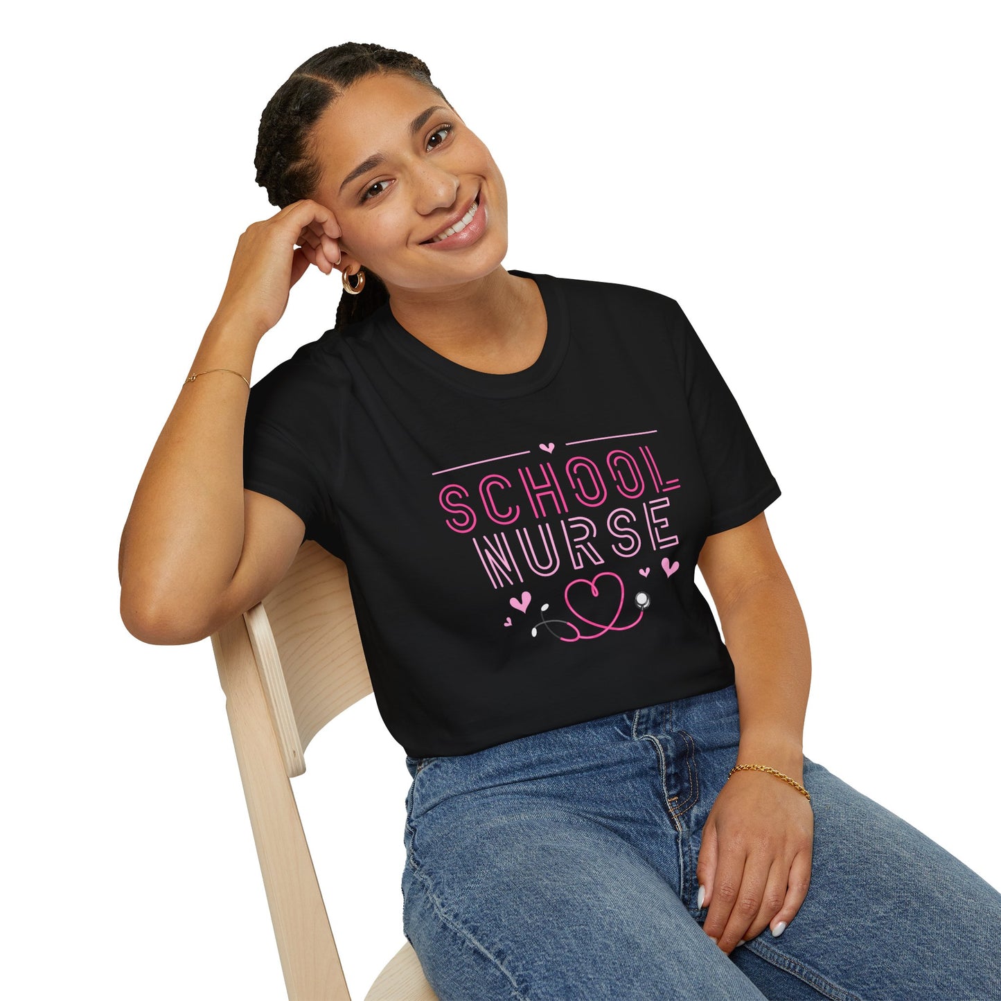 School Nurse with Hearts
