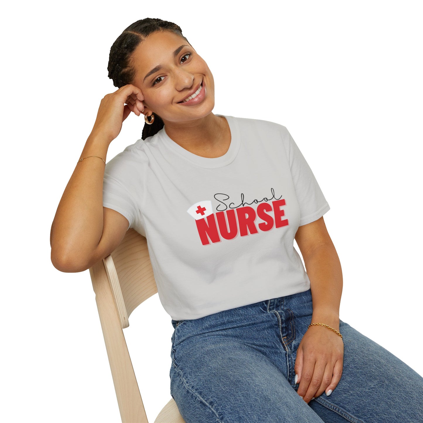 School Nurse with Nurse Hat