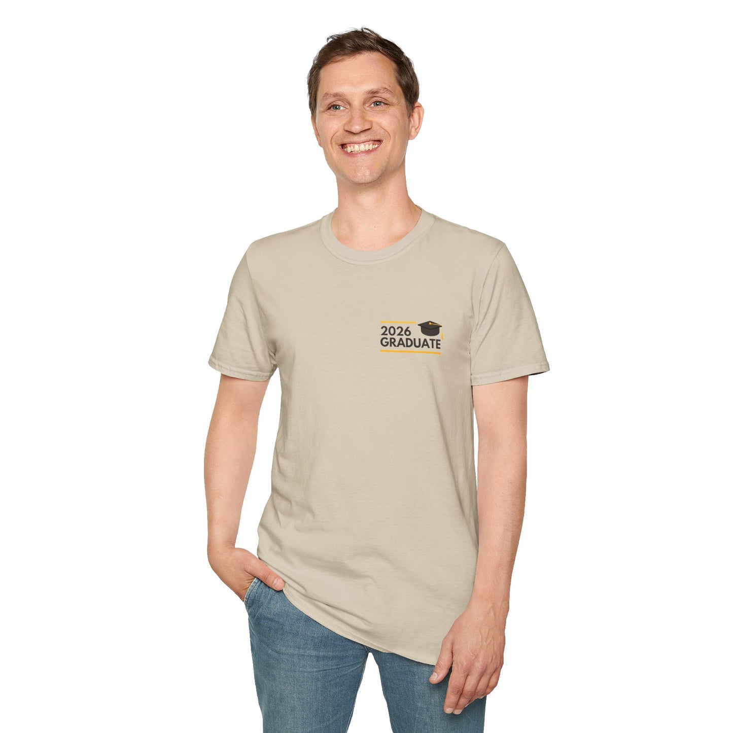 2026 Graduate with Hat - Pocket Area