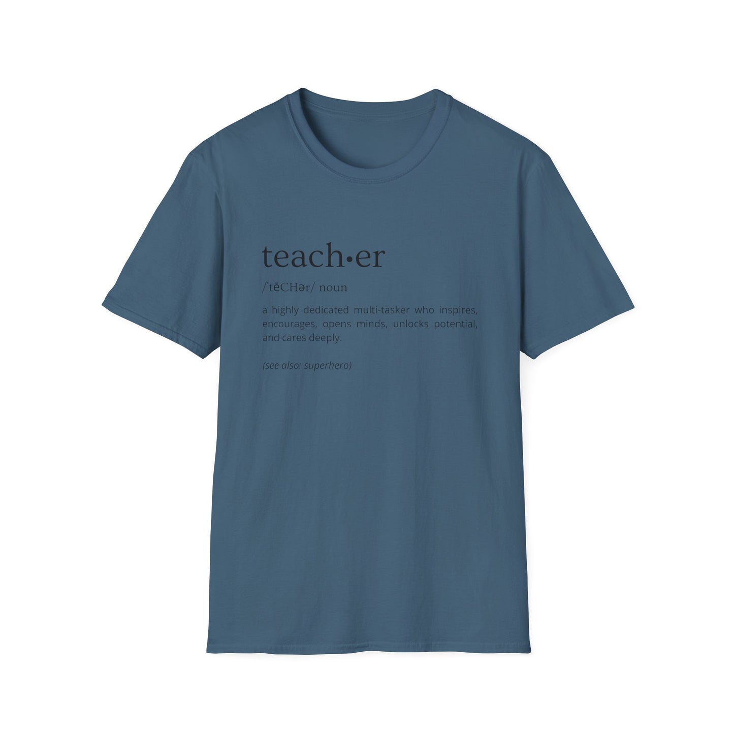 Definition of Teacher - Black Text