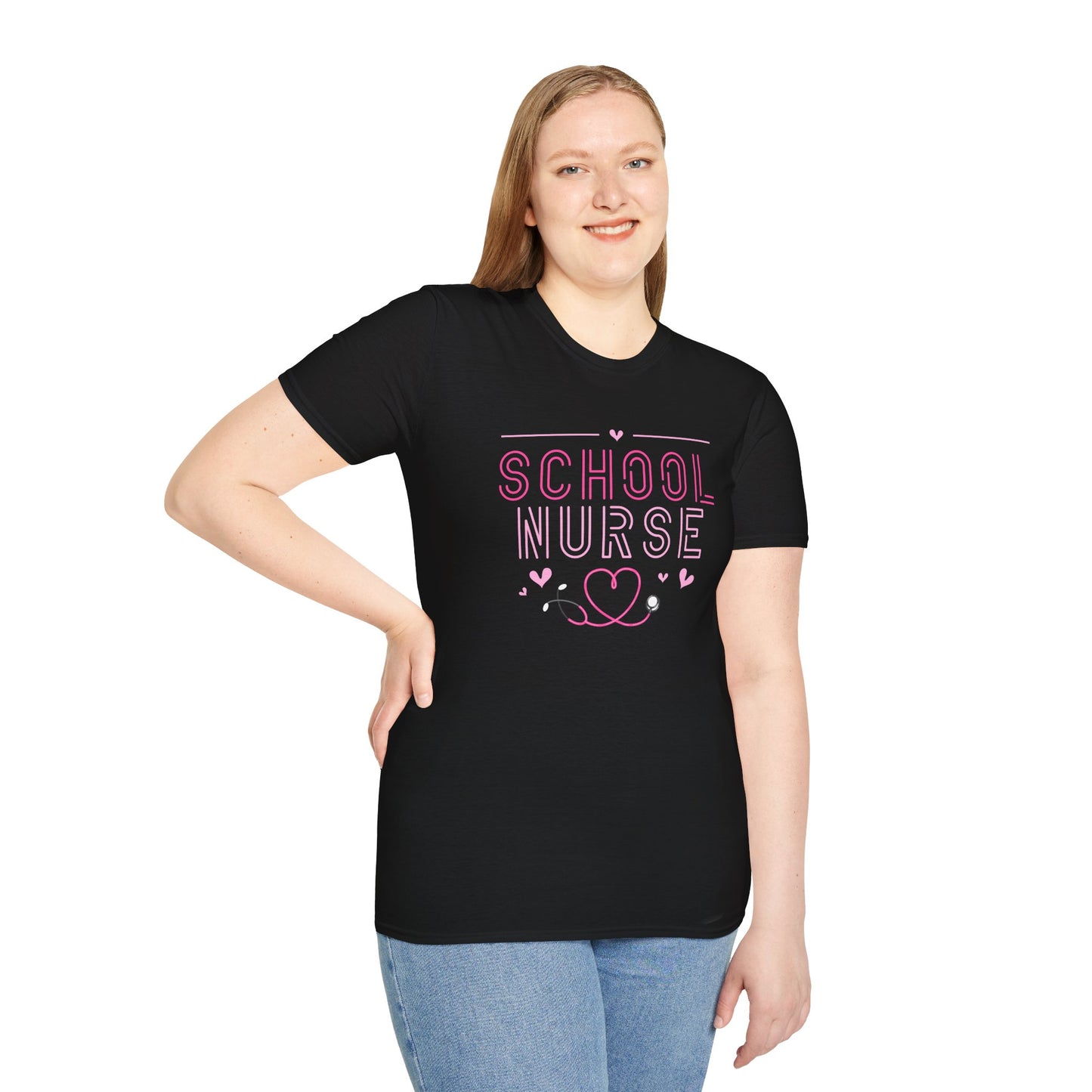 School Nurse with Hearts