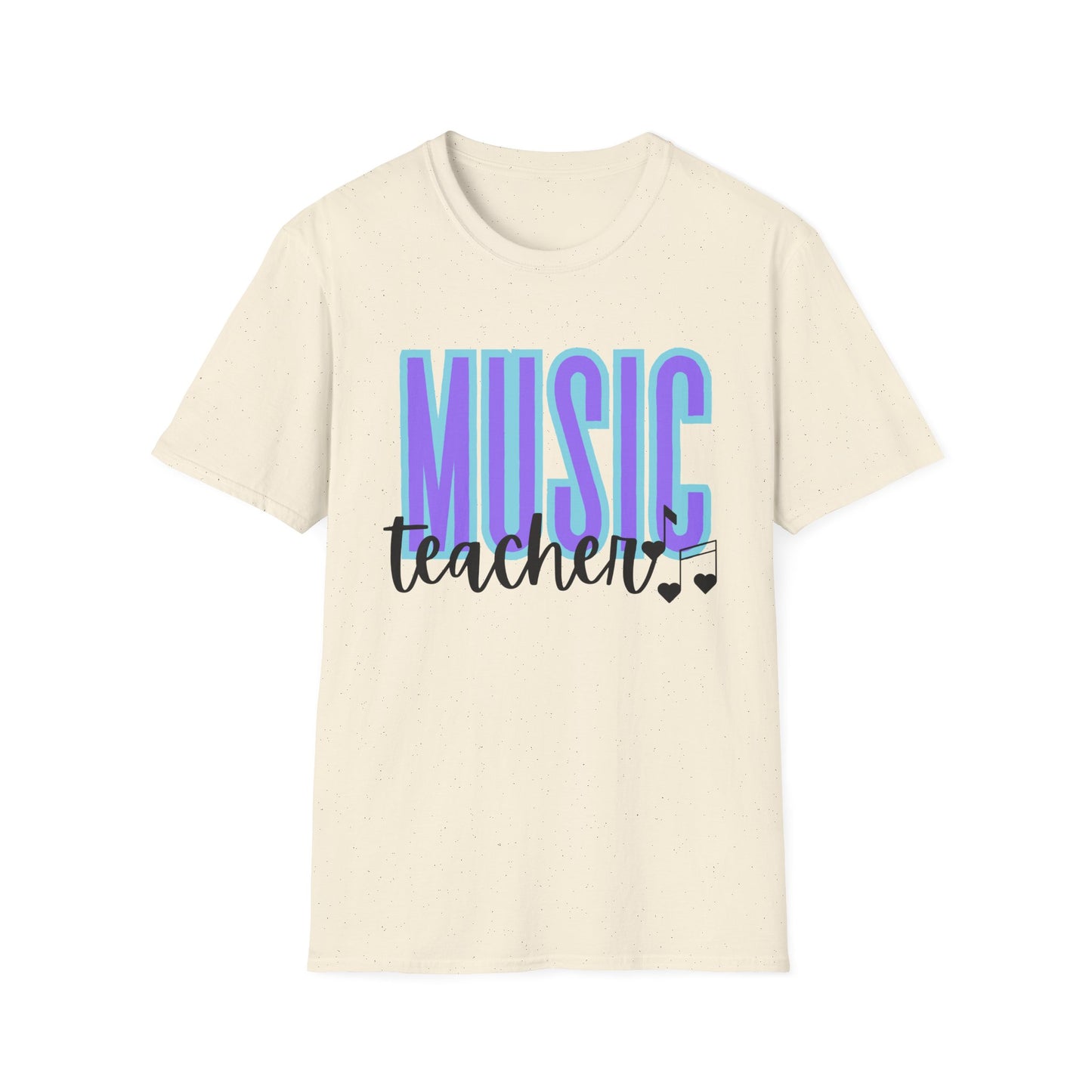 Music Teacher with Notes