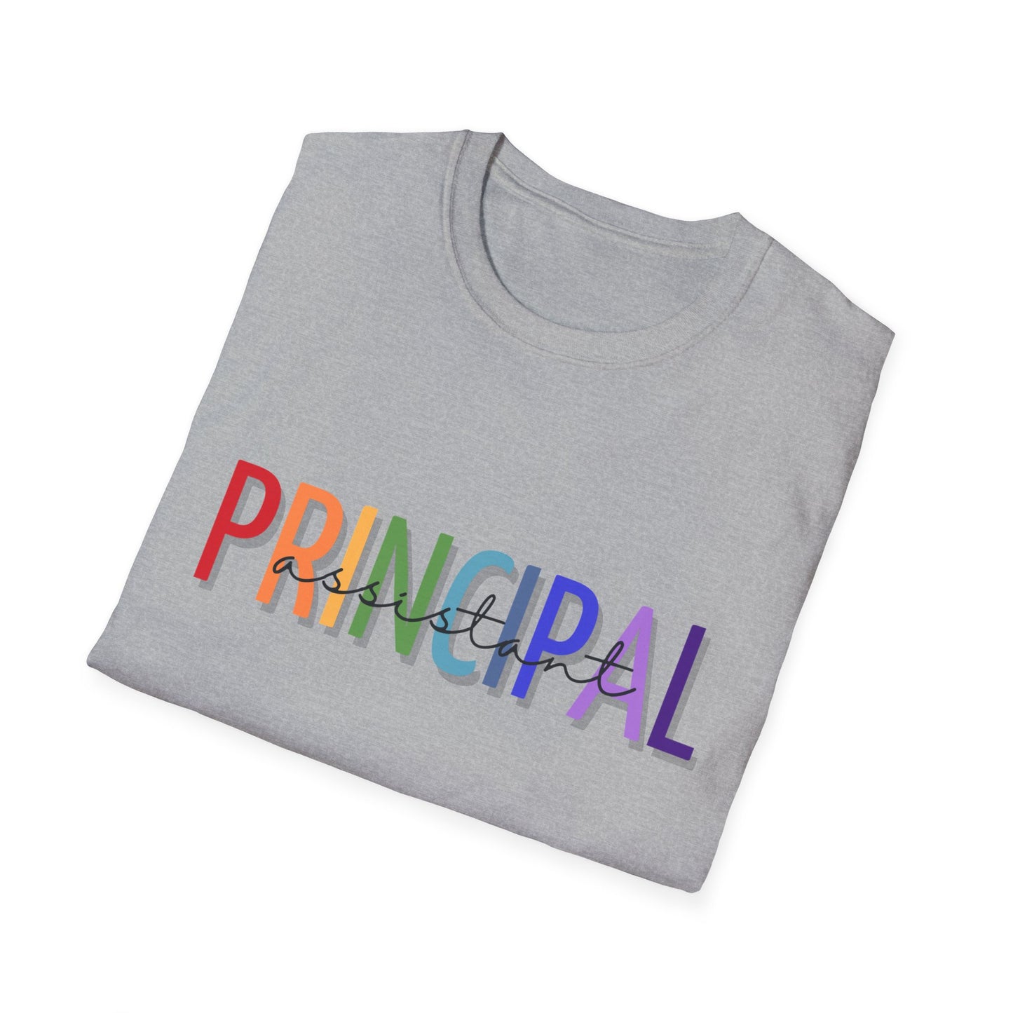 Assistant Principal - Colorful Lettering