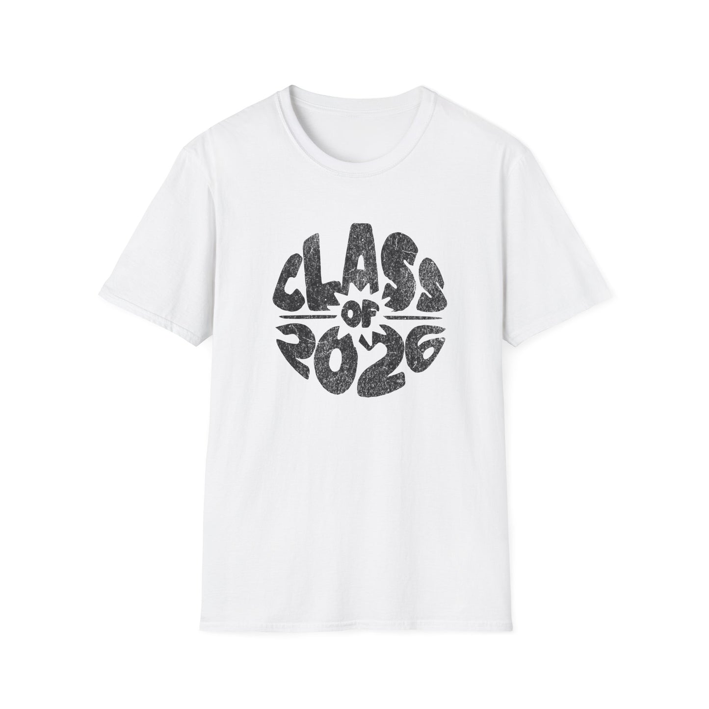 Large Black & White Circle Class of 2026