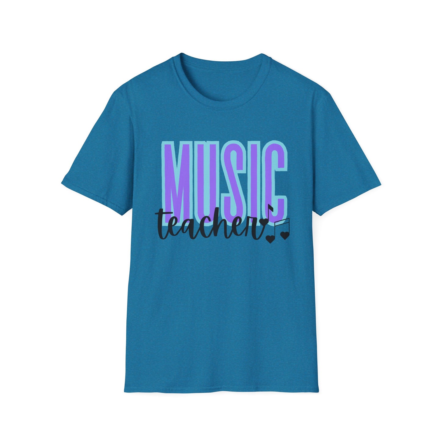 Music Teacher with Notes