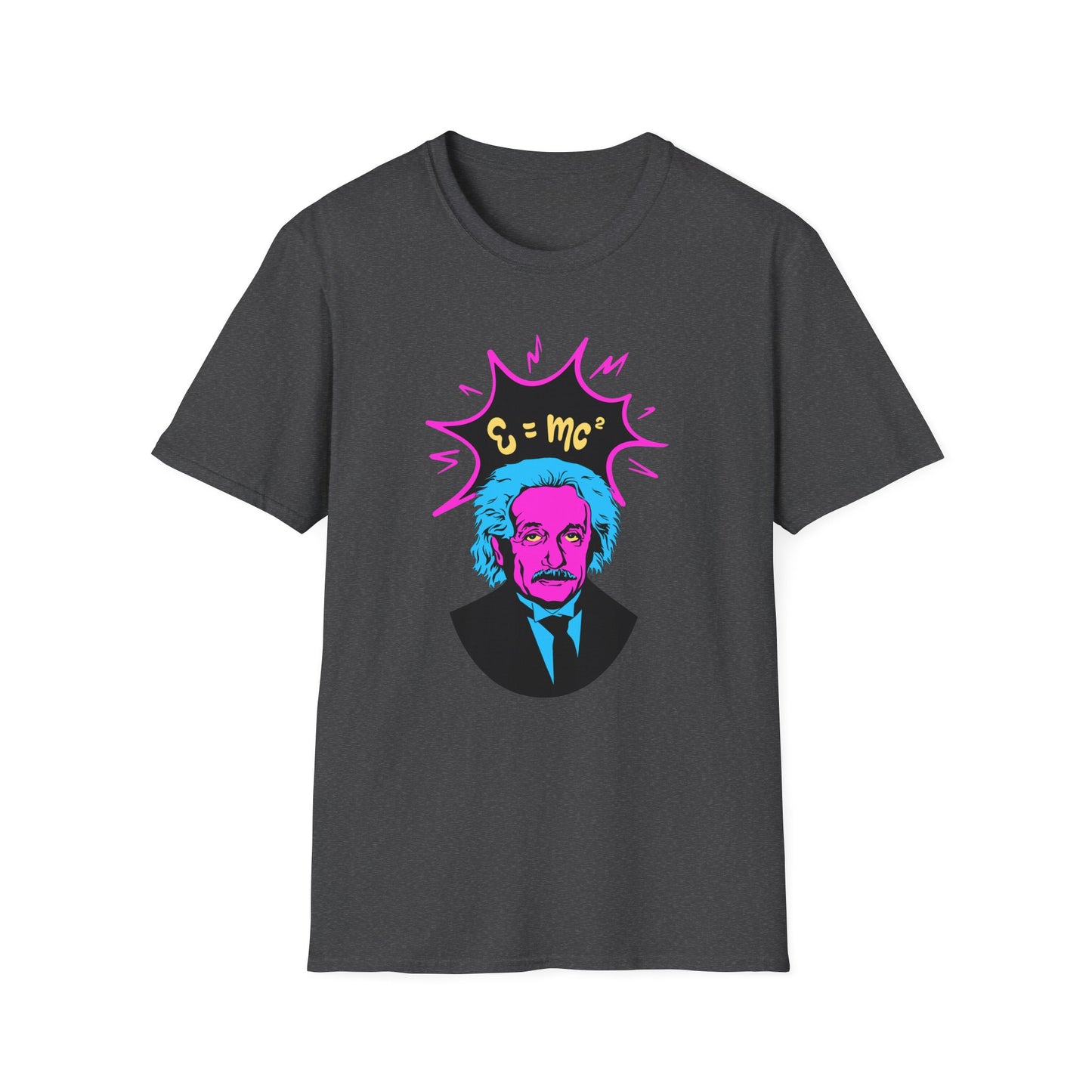 Albert Einstein - Neon Colors
