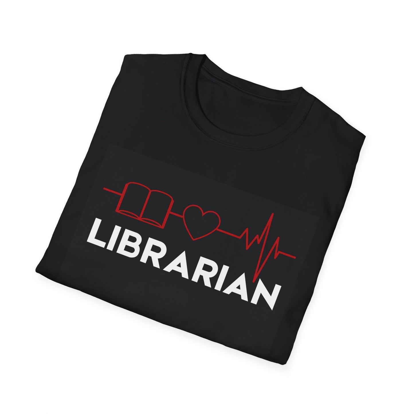 Librarian with Book EKG