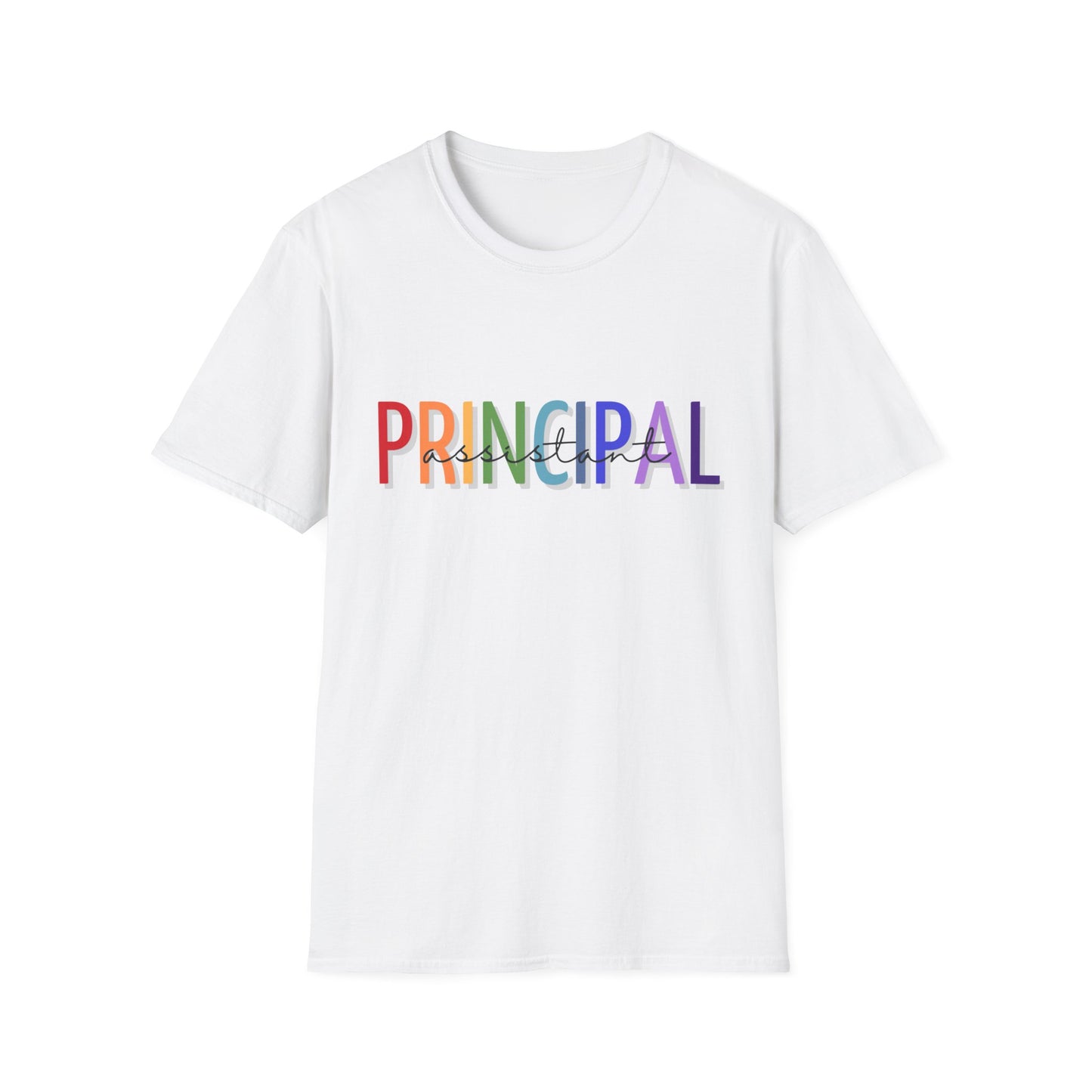 Assistant Principal - Colorful Lettering