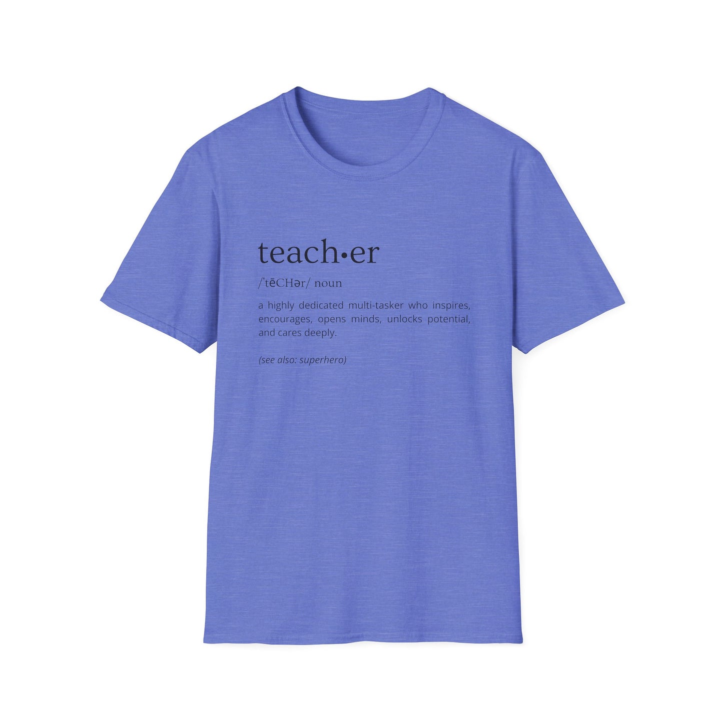 Definition of Teacher - Black Text