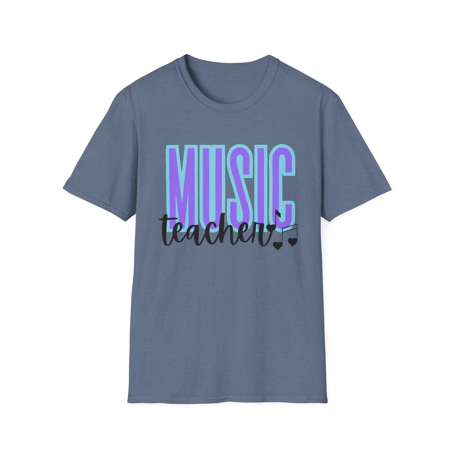 Music Teacher with Notes