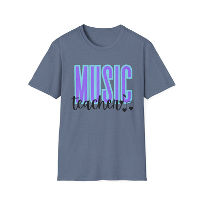 Music Teacher with Notes