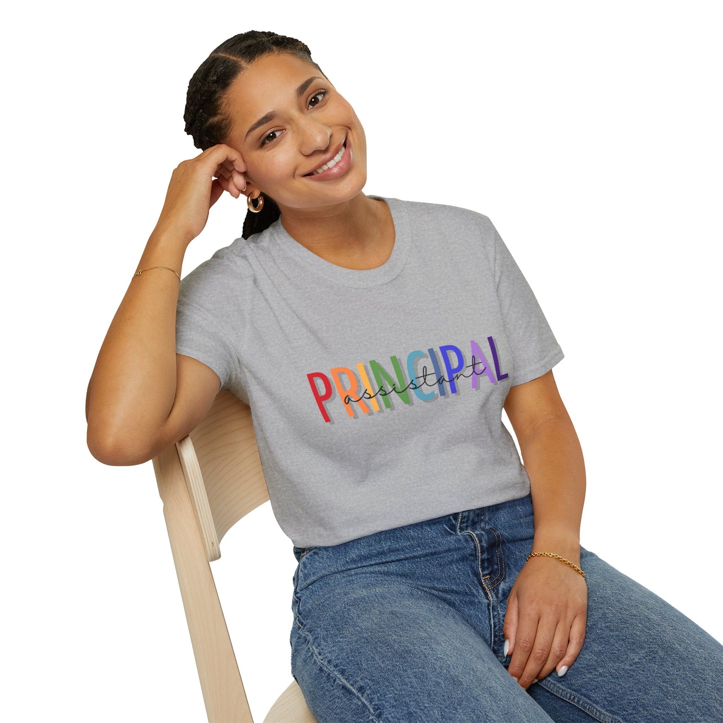 Assistant Principal - Colorful Lettering