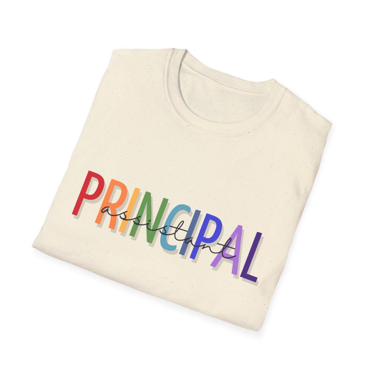 Assistant Principal - Colorful Lettering
