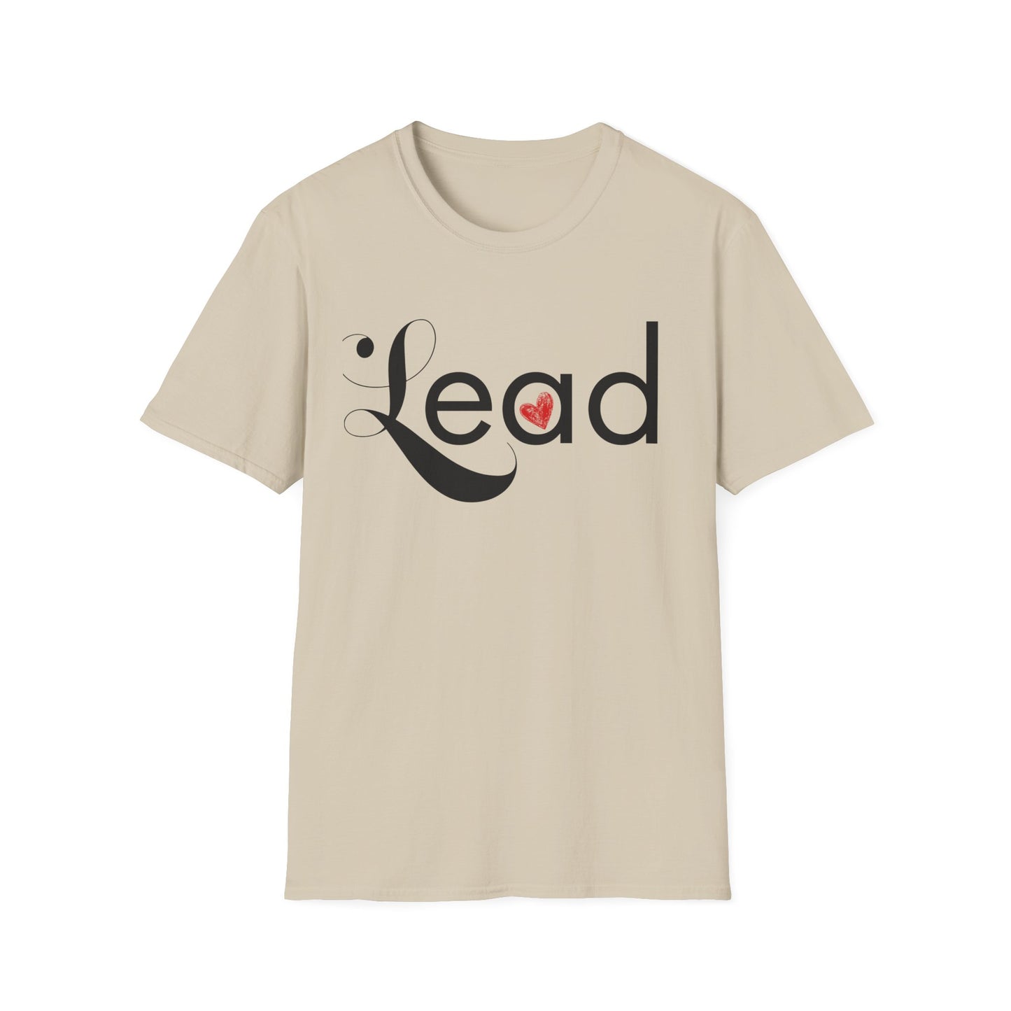 Lead with Heart - Black Text