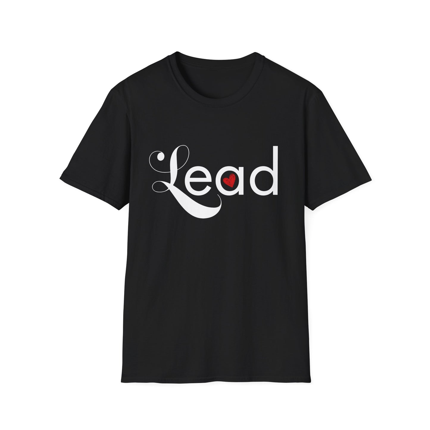Lead with Heart - White Text