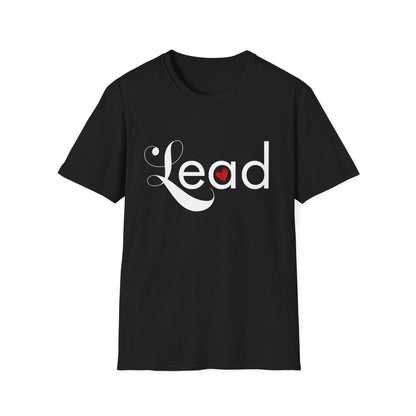 Lead with Heart - White Text