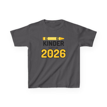 Kinder Class of 2026 with Crayon