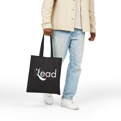 Lead with Heart Canvas Tote