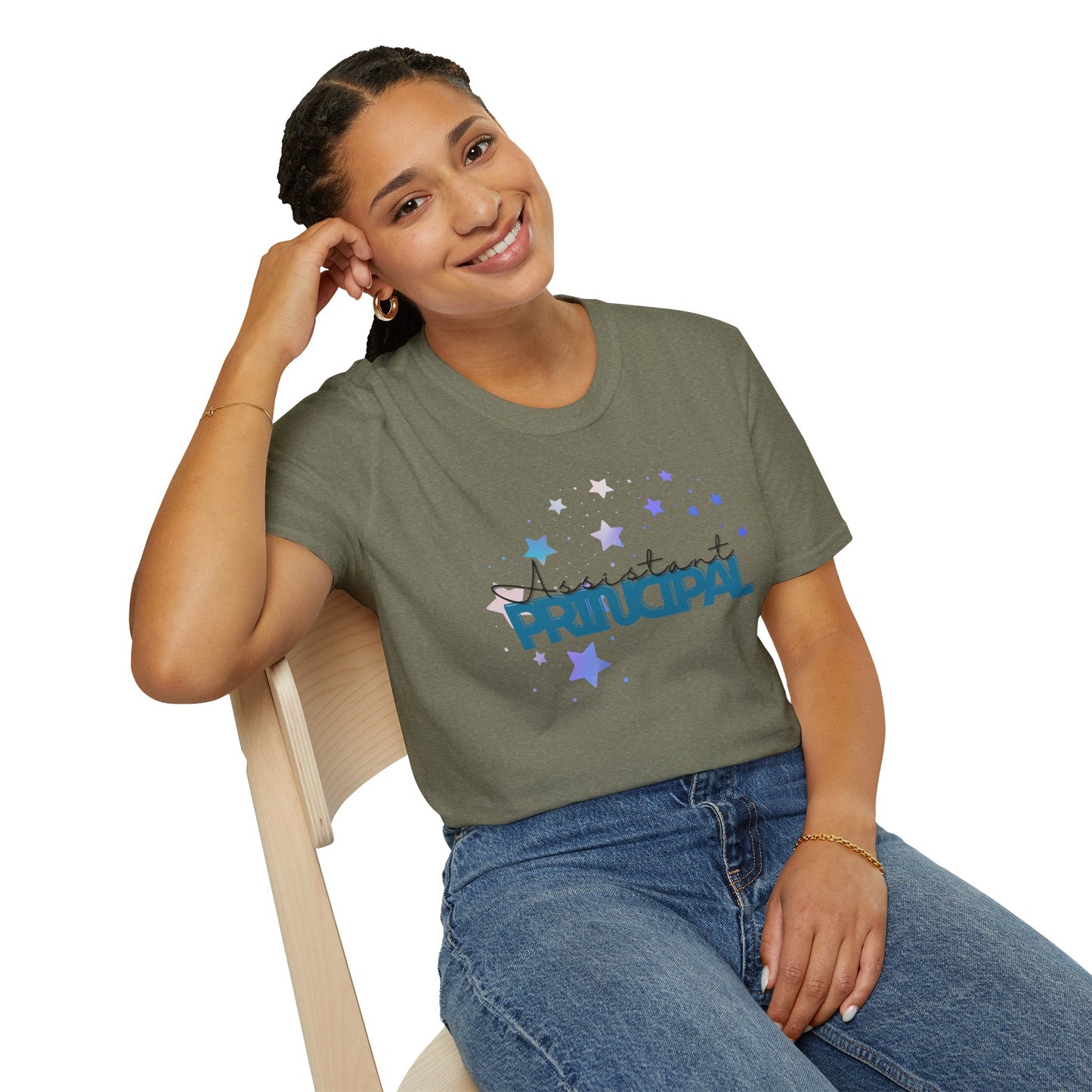 Assistant Principal - Blue with Stars
