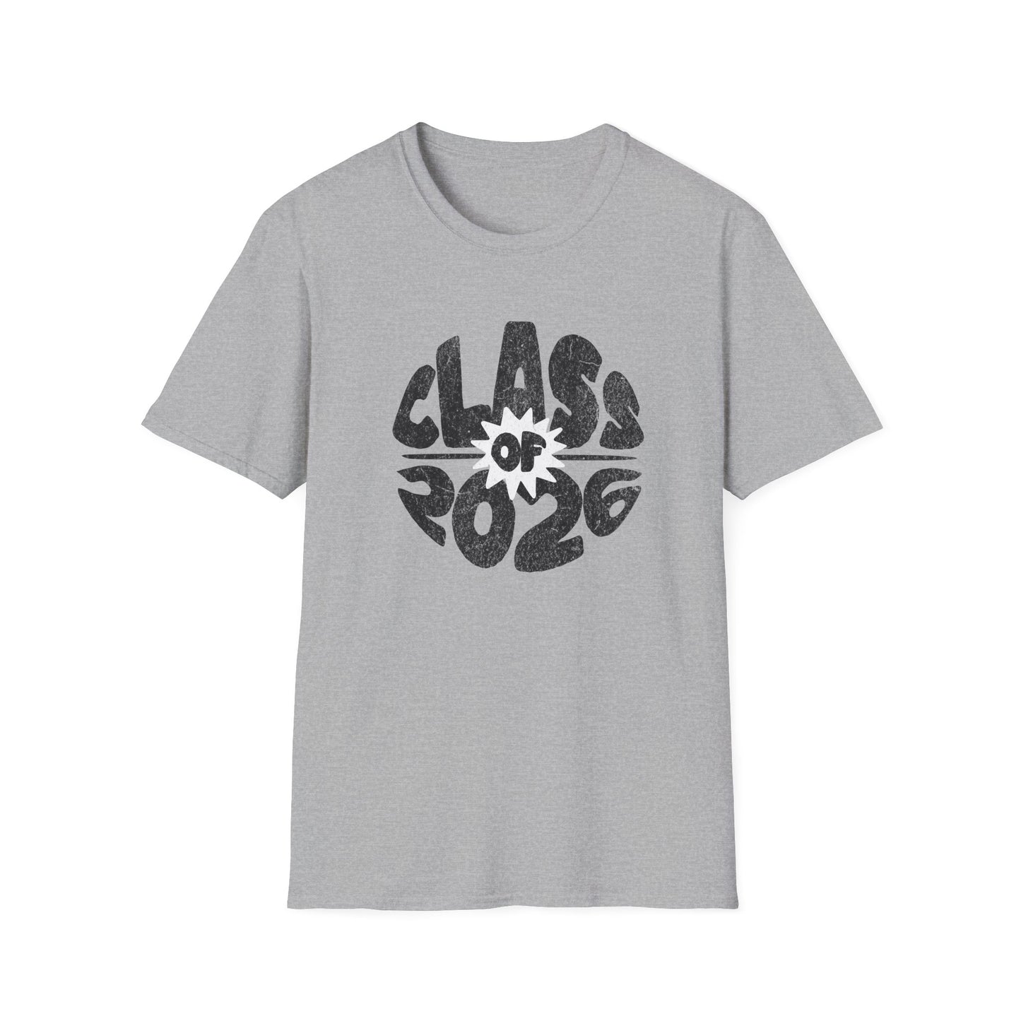 Large Black & White Circle Class of 2026