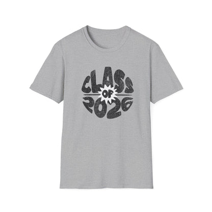 Large Black & White Circle Class of 2026