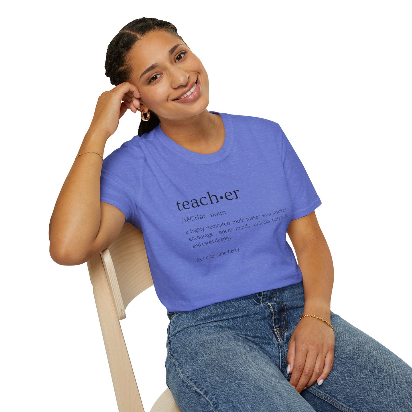 Definition of Teacher - Black Text