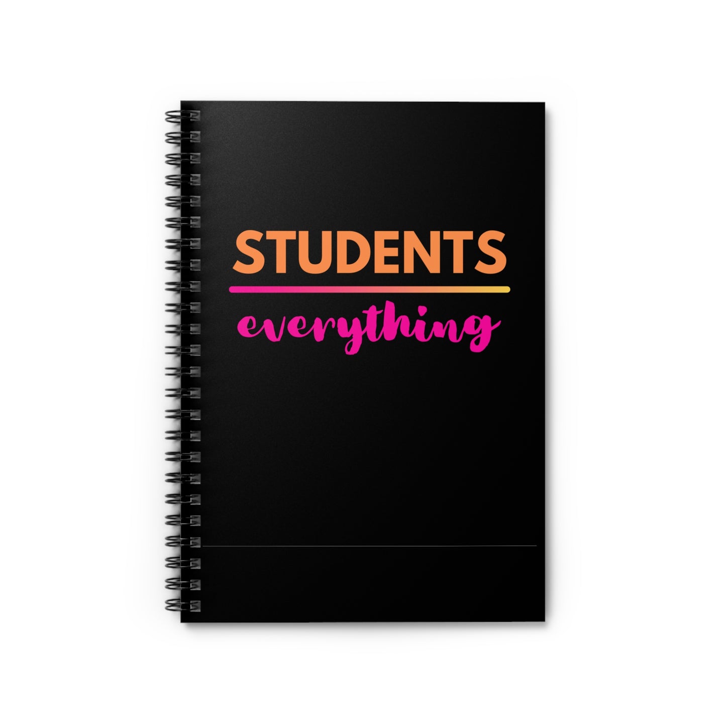 Students Over Everything Notebook