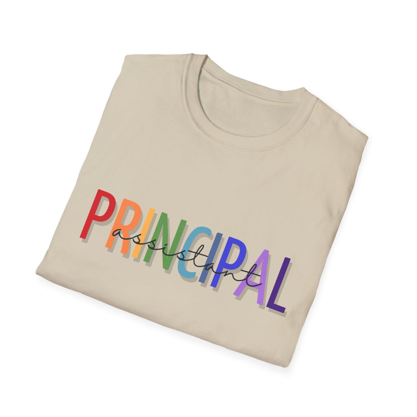 Assistant Principal - Colorful Lettering