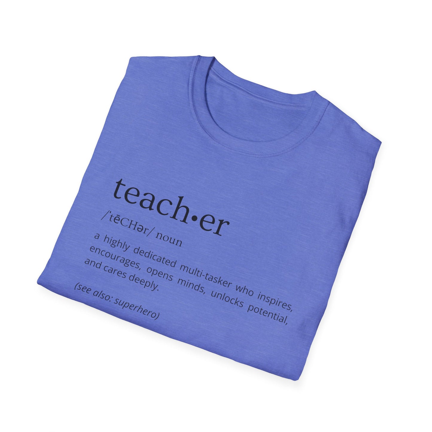 Definition of Teacher - Black Text