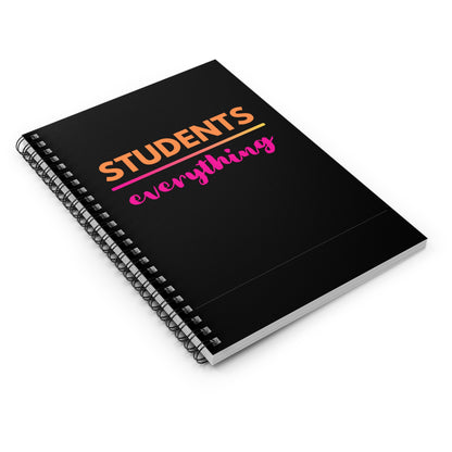Students Over Everything Notebook