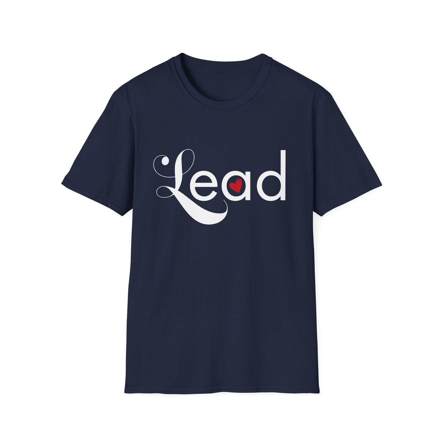 Lead with Heart - White Text