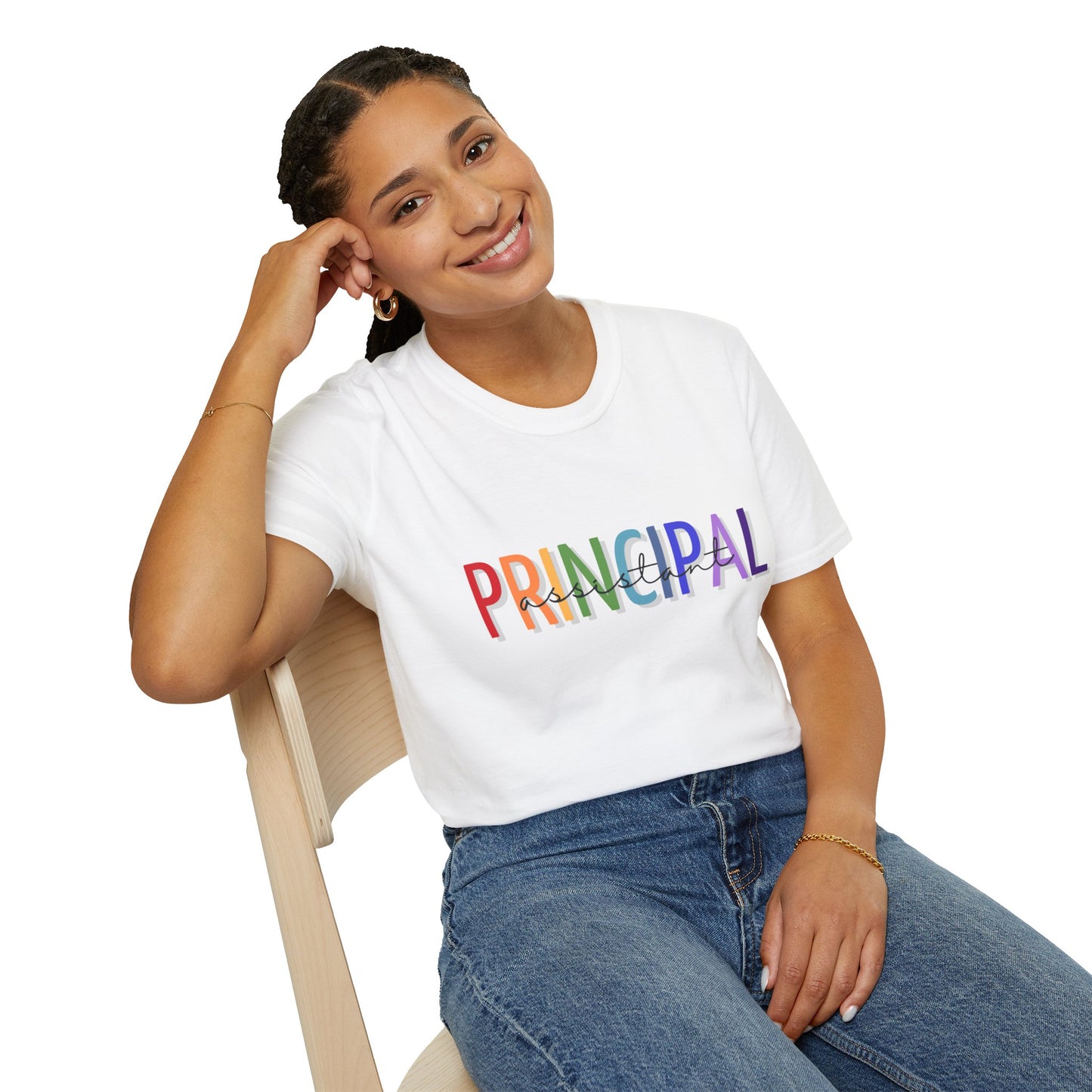 Assistant Principal - Colorful Lettering