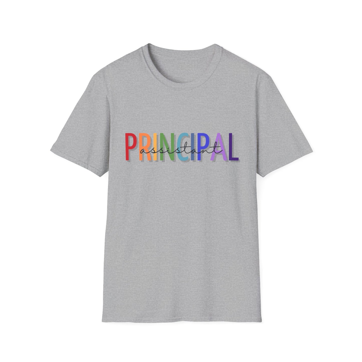 Assistant Principal - Colorful Lettering