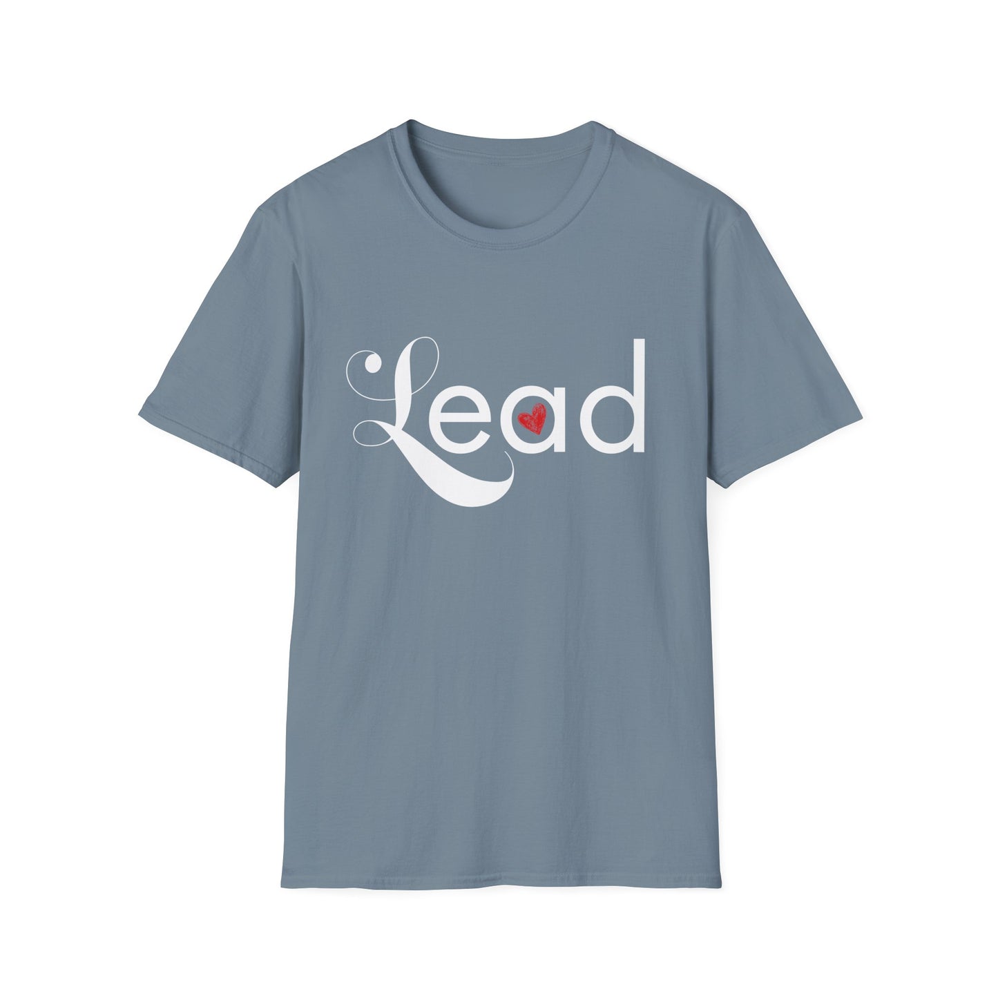 Lead with Heart - White Text
