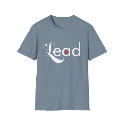 Lead with Heart - White Text