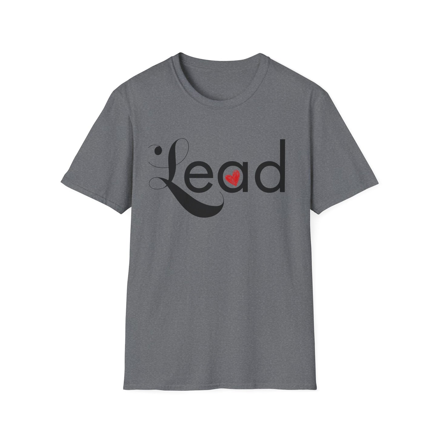 Lead with Heart - Black Text