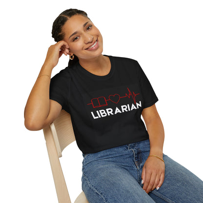 Librarian with Book EKG