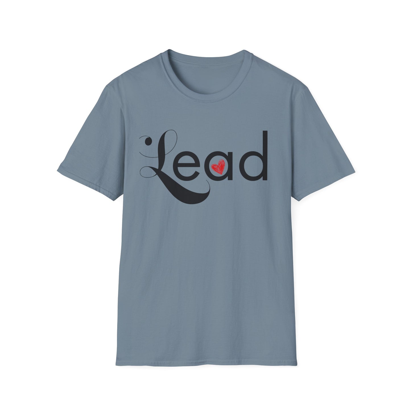 Lead with Heart - Black Text
