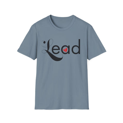 Lead with Heart - Black Text