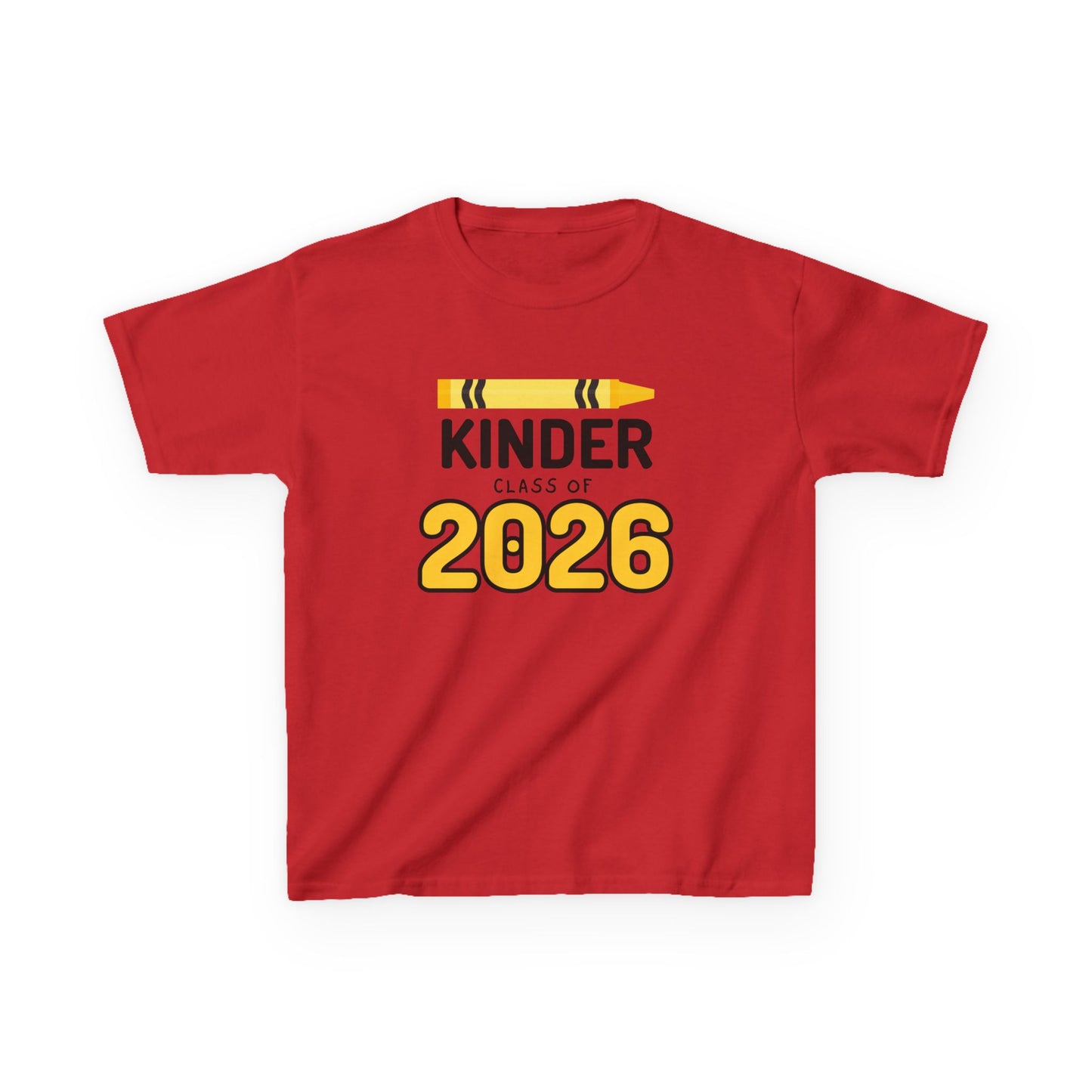 Kinder Class of 2026 with Crayon