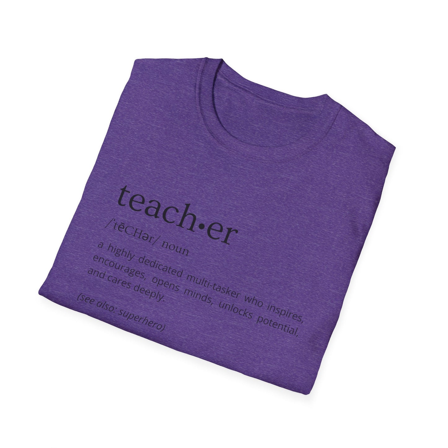 Definition of Teacher - Black Text