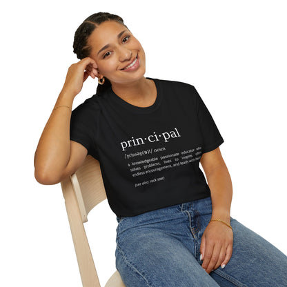 Definition of Principal - White Text