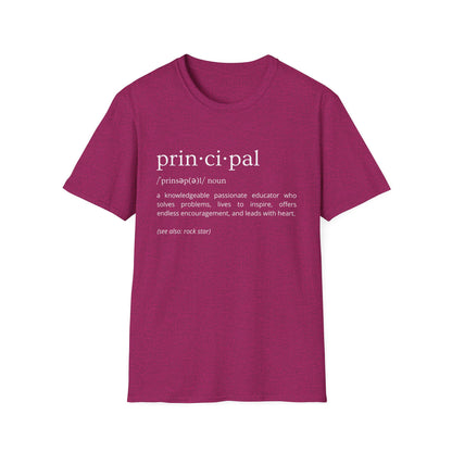 Definition of Principal - White Text